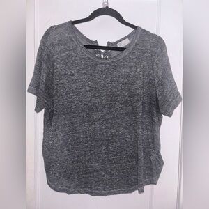 GAP Heather Gray Short Sleeve Tee
